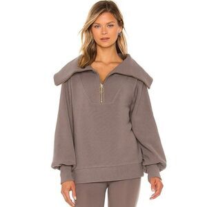 Varley Women's Half Zip Pullover Sweatshirt Sz M Studio Barre New